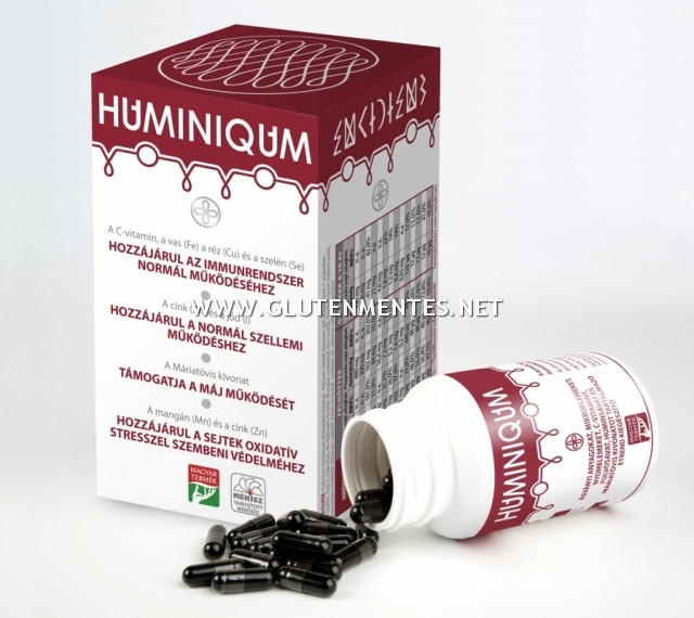 HUMINIQUM - Huminsavat, fulvosavat és mikroelemeket tartalmazó étrend-kiegészítő növényi zselatin kapszula 120db
