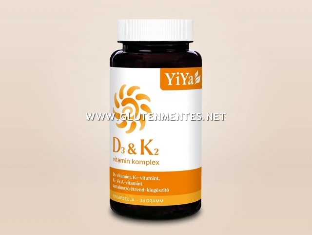 YiYa D3-vitamin & K2-vitamin komplex - a legfontosabb zsíroldékony vitaminok!