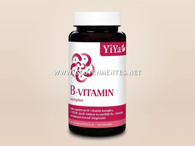 YiYa B-vitamin komplex - teljes spektrum B-vitamin komplex, metil-foláttal és metilált B12-vel!