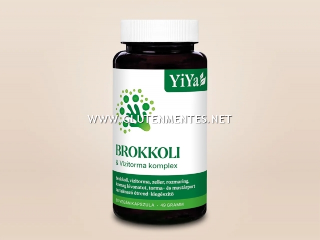 YiYa Brokkoli & Vízitorma - méregtelenítő formula a máj és hormonrendszer egészségéért,sejtvédő hatású! 60db