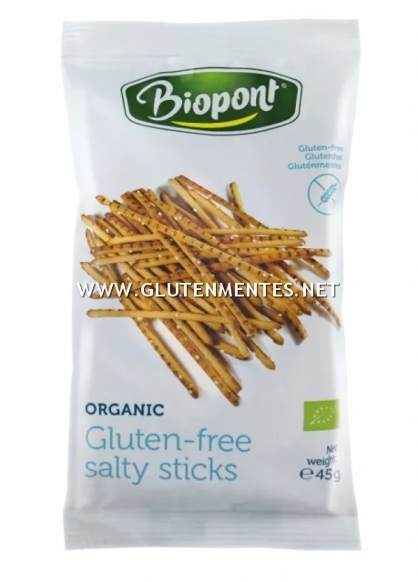 Biopont gluténmentes sóspálcika (dekor sós) 45g
