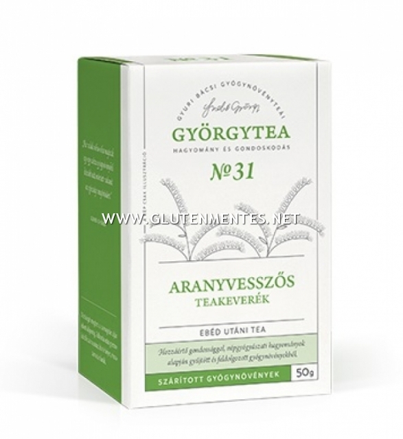GYÖRGYTEA - ARANYVESSZŐS teakeverék (Ebéd utáni tea) 50g
