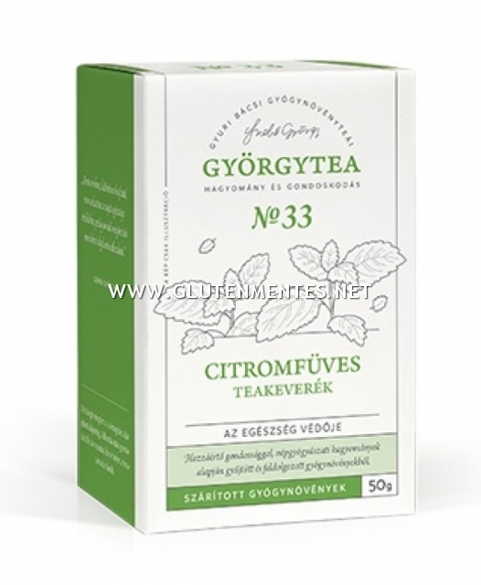 GYÖRGYTEA - CITROMFÜVES teakeverék (Az egészség védője) 50g