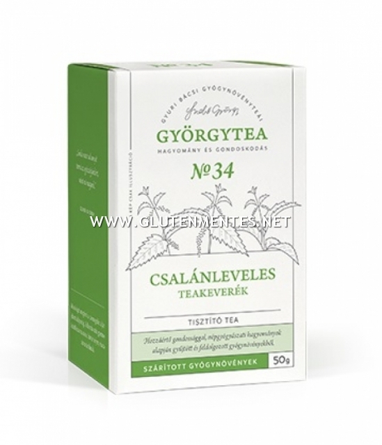 GYÖRGYTEA - CSALÁNLEVELES teakeverék (Tisztító tea) 50g