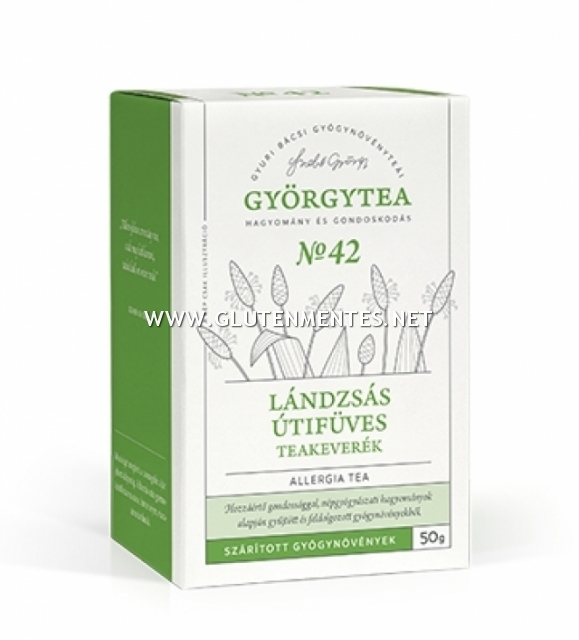 GYÖRGYTEA - LÁNDZSÁS ÚTIFÜVES teakeverék (Allergia tea) 50g