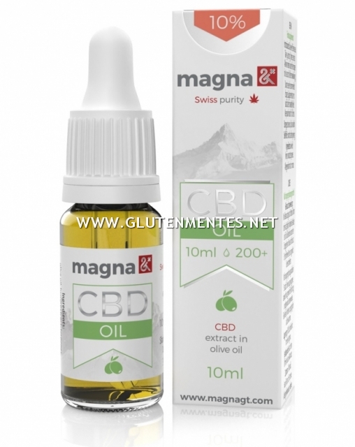CBD 10% olaj - OLÍVA OLAJBAN (Az egyik legtisztább CBD) 10ml
