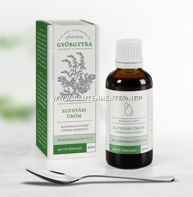 GYÖRGYTEA - EGYNYÁRI ÜRÖM alkoholos kivonat (Artemisia annua) 50ml