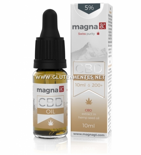CBD 5 % olaj - KENDERMAGOLAJBAN (Az egyik legtisztább CBD) 10ml