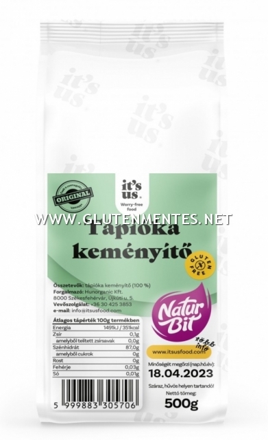 It's us NaturBit - Tápióka keményítő gluténmentes 500g