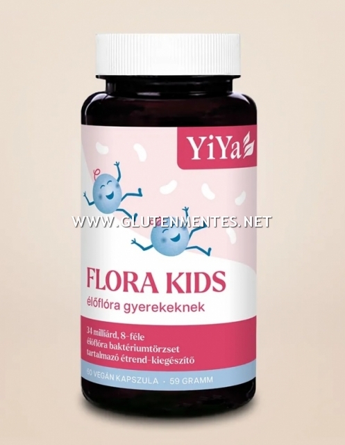 YiYa Flora KIDs - élőflóra gyerekeknek - 34 milliárd aktív élőcsíraszám, 8-féle baktériumtörzzsel!