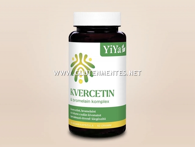 YiYa Kvercetin & Bromelain komplex - az allergiás reakciók ellen és a normál immunválaszért! 60db