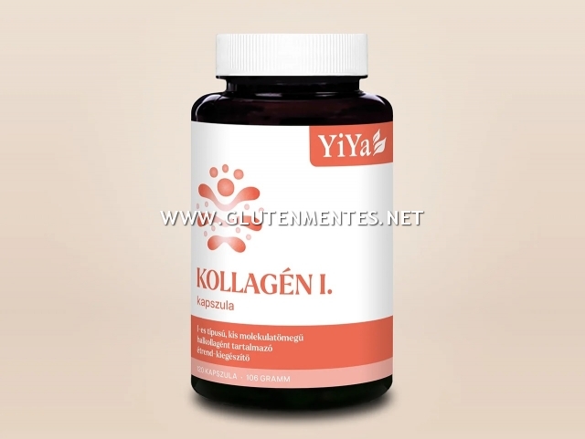 YiYa Kollagén I. kapszula - halkollagén peptidek a bőr és az ízületek egészségéért! 120db