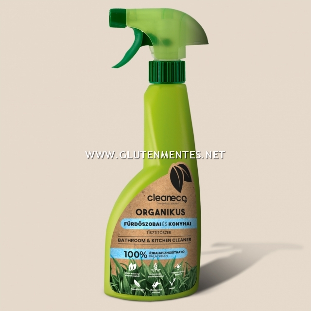 Cleaneco - Organikus fürdőszobai és konyhai tisztítószer - 05L - újrahasznosítható csomagolásban