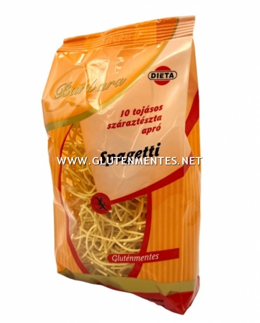 Barbara gluténmentes száraztészta - Spagetti