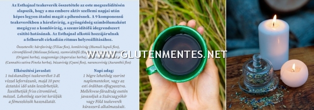 ESTHAJNAL teakeverék – nyugtató-keverék a pihentető alvásért és az éjszakai regeneráció elősegítéséért