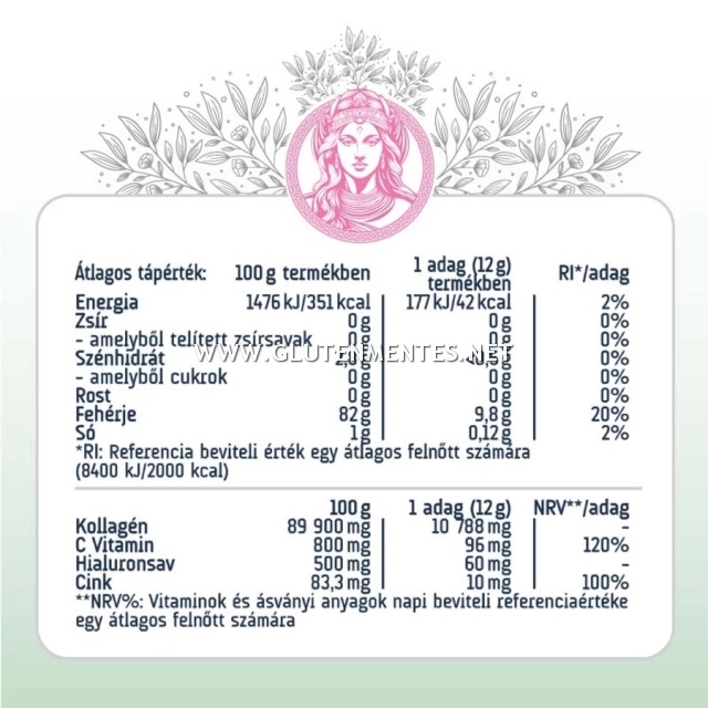 NutriFocus - Collagen Complex MÁLNA kollagén italpor 300 g