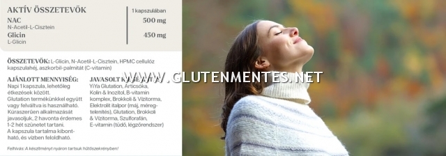 YiYa N-Acetil-L-Cisztein & Glicin – aminosavak a máj és a tüdő védelméért!